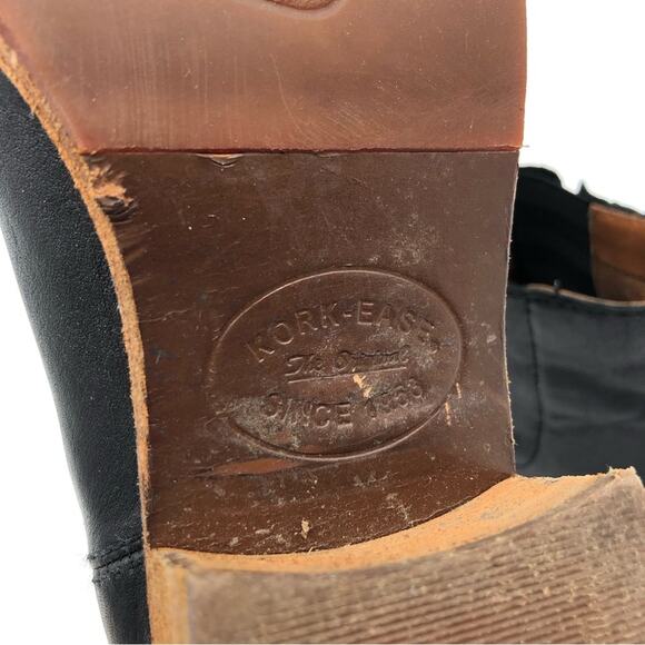 KORK-EASE Mindo Ankle Boot Black Leather 8 - Picture 13 of 13